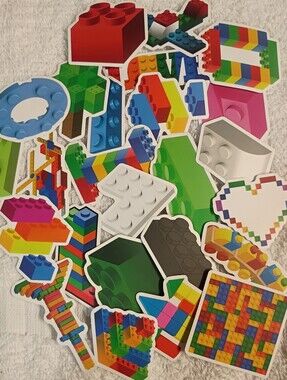 25 Piece LEGO Sticker Set